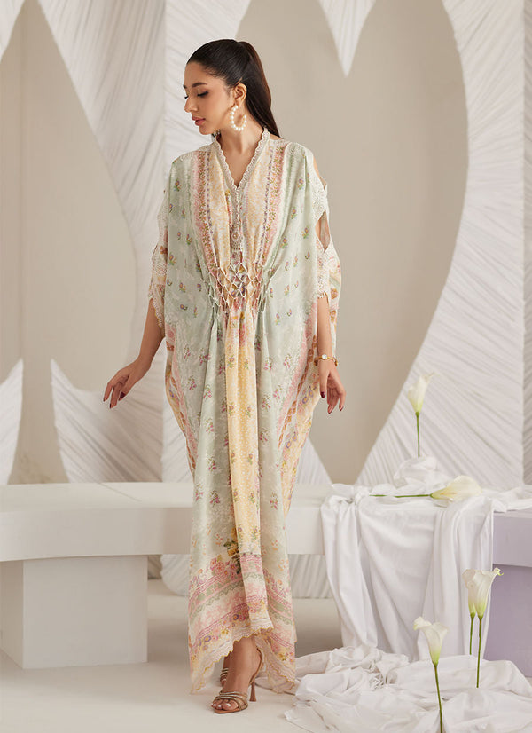 Allegra Mint Kaftan