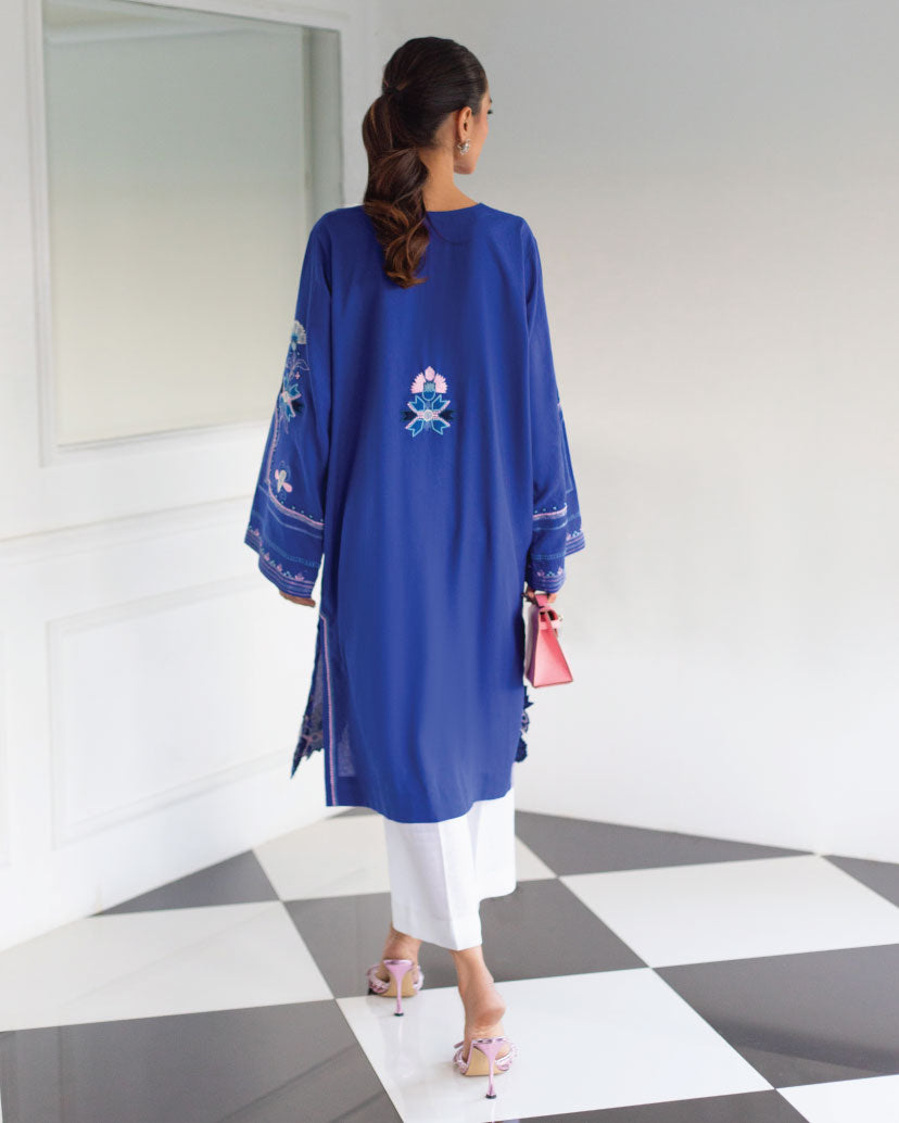 Primrose Blue Kurta - Nia Mia