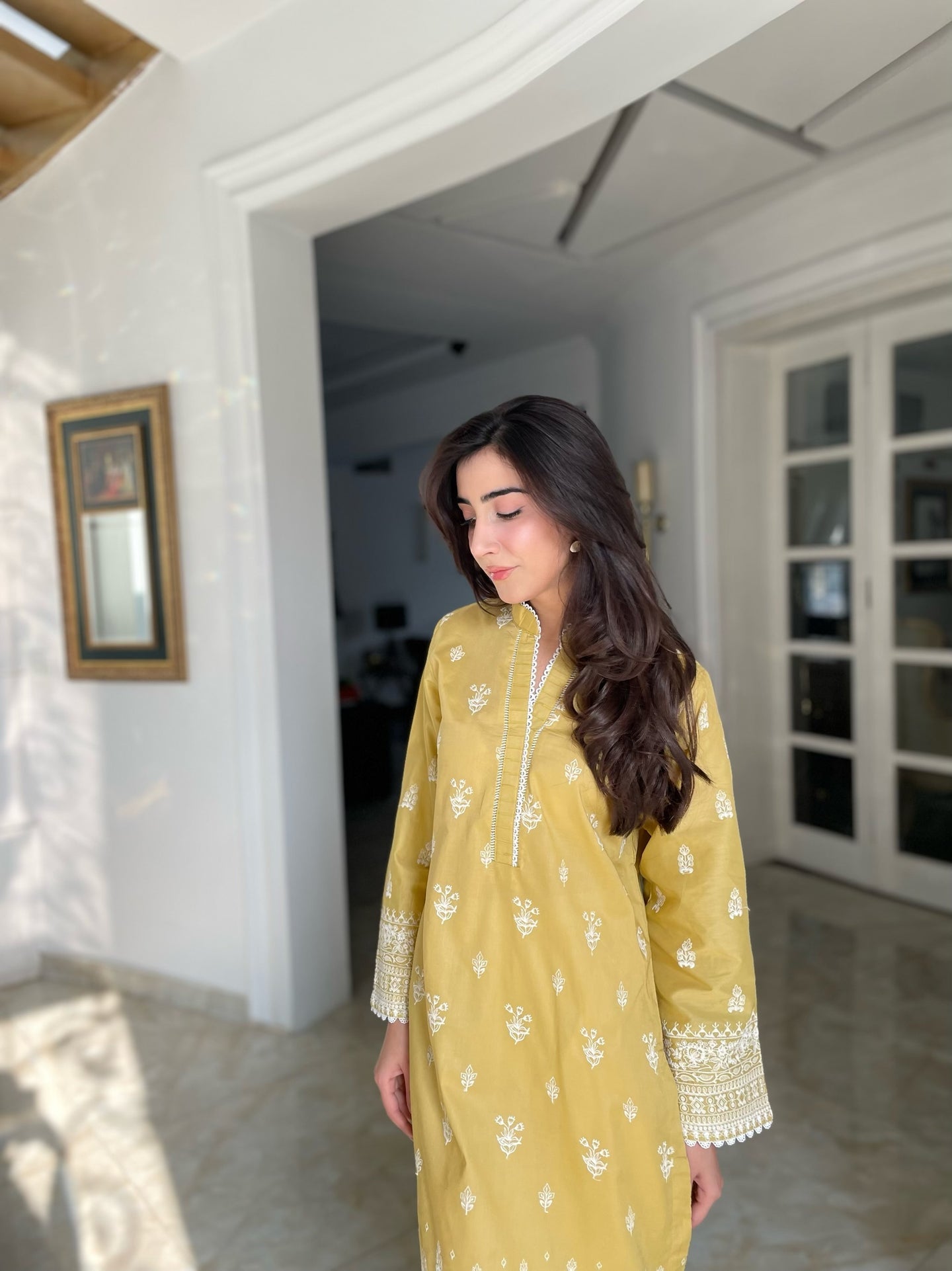 Evocative Kurta - Bumblebee