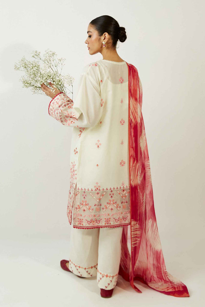 Zara Shahjahan Coco Lawn - ZCE23-7A