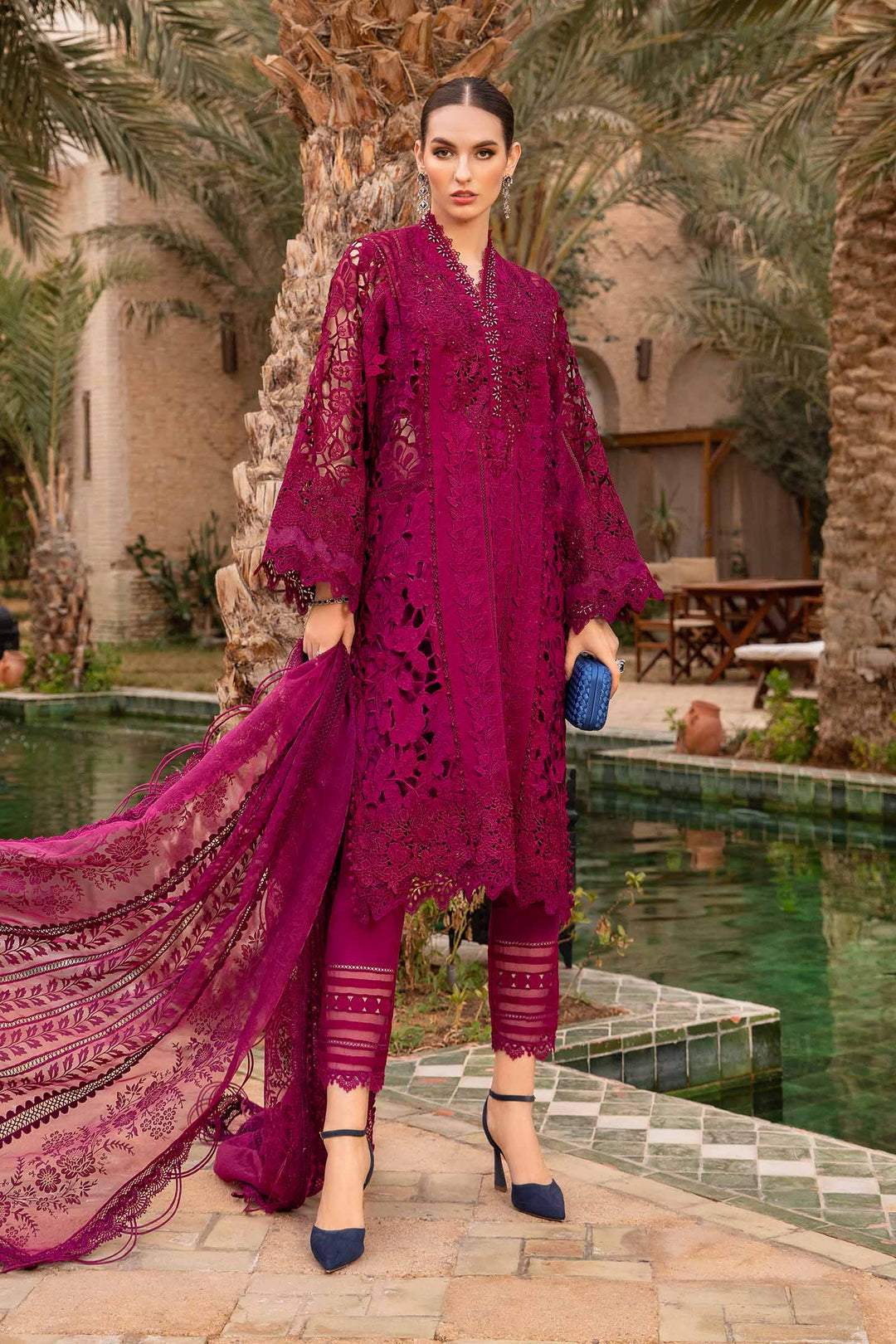 Maria B lawn - D-2409-B