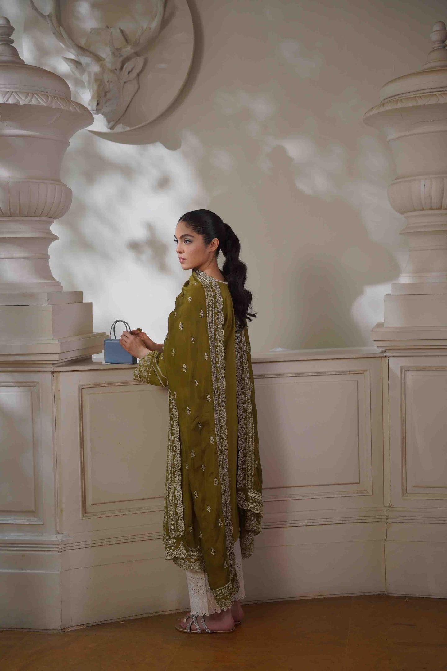 Tuberose Kurta - Mustard