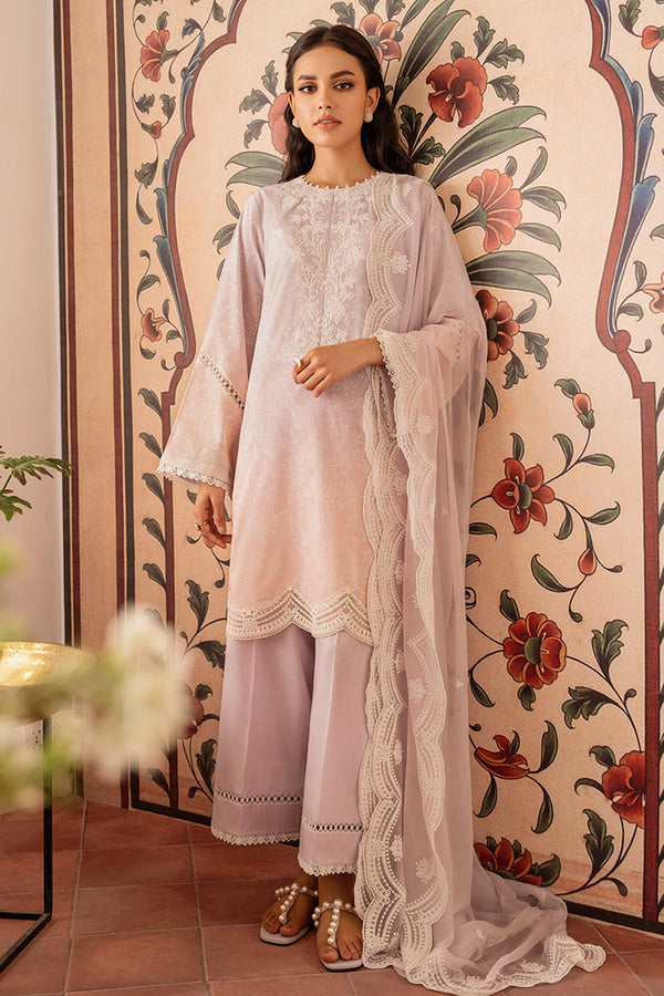 Orchid Plush-3Pc Printed Lawn Suit