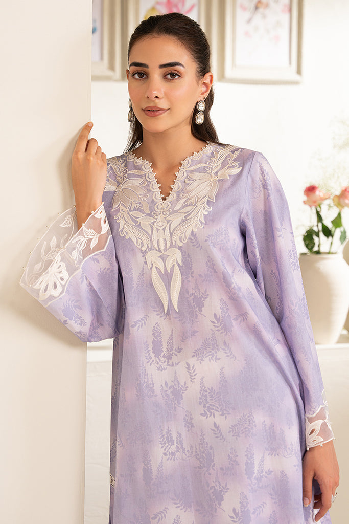 LAVENDER MIRAGE PRINTED SHIRT