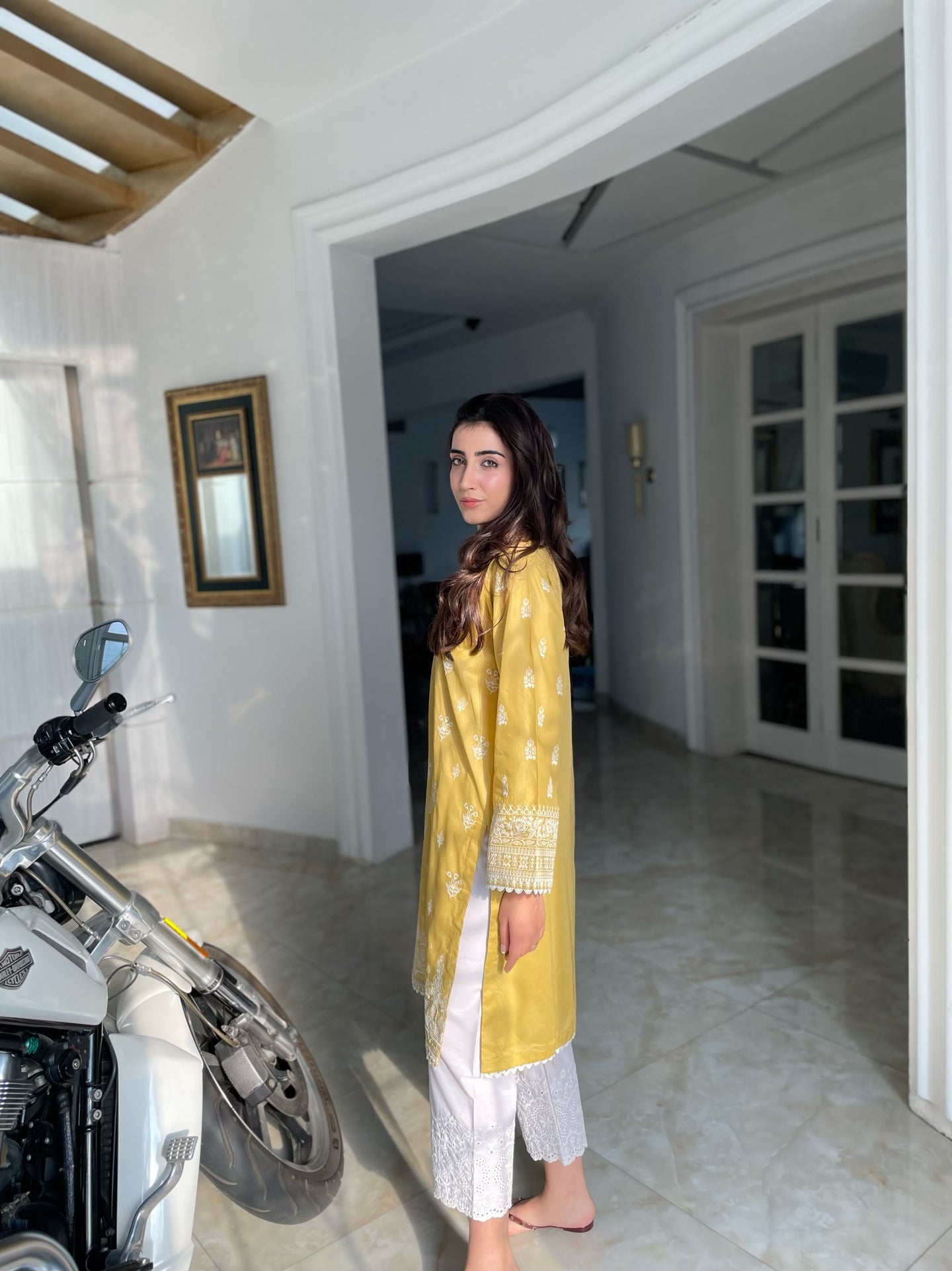 Evocative Kurta - Bumblebee