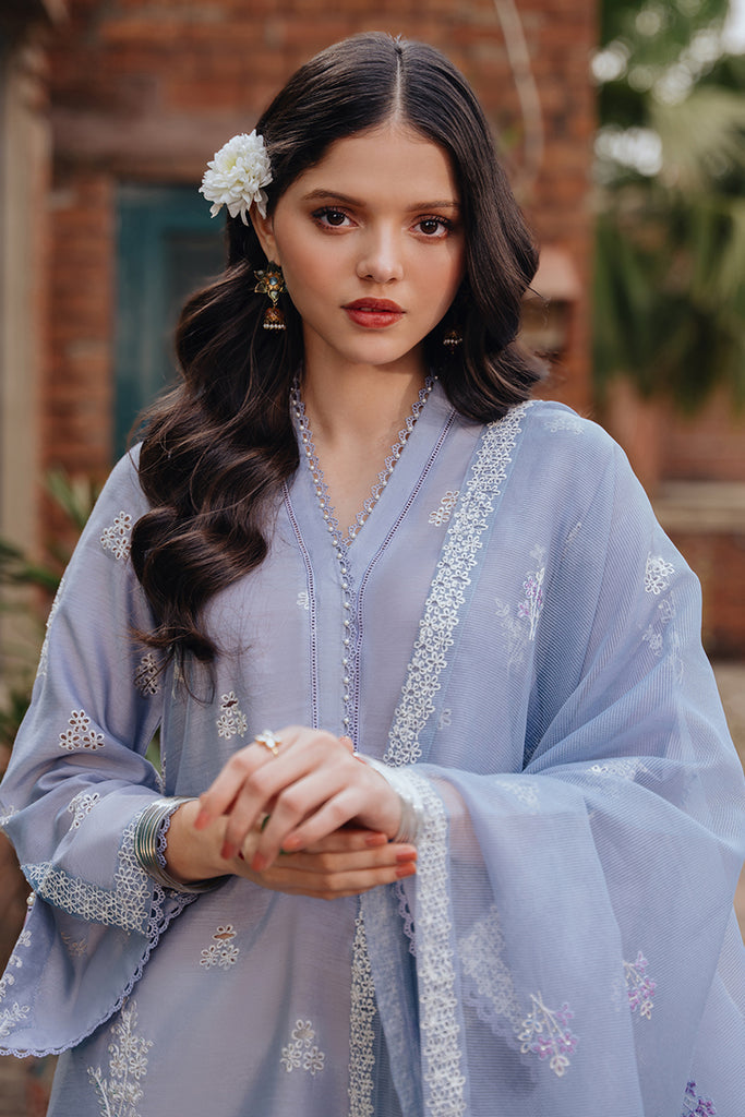 ASHLEY BLUE-2PC (SHIRT & DUPATTA)