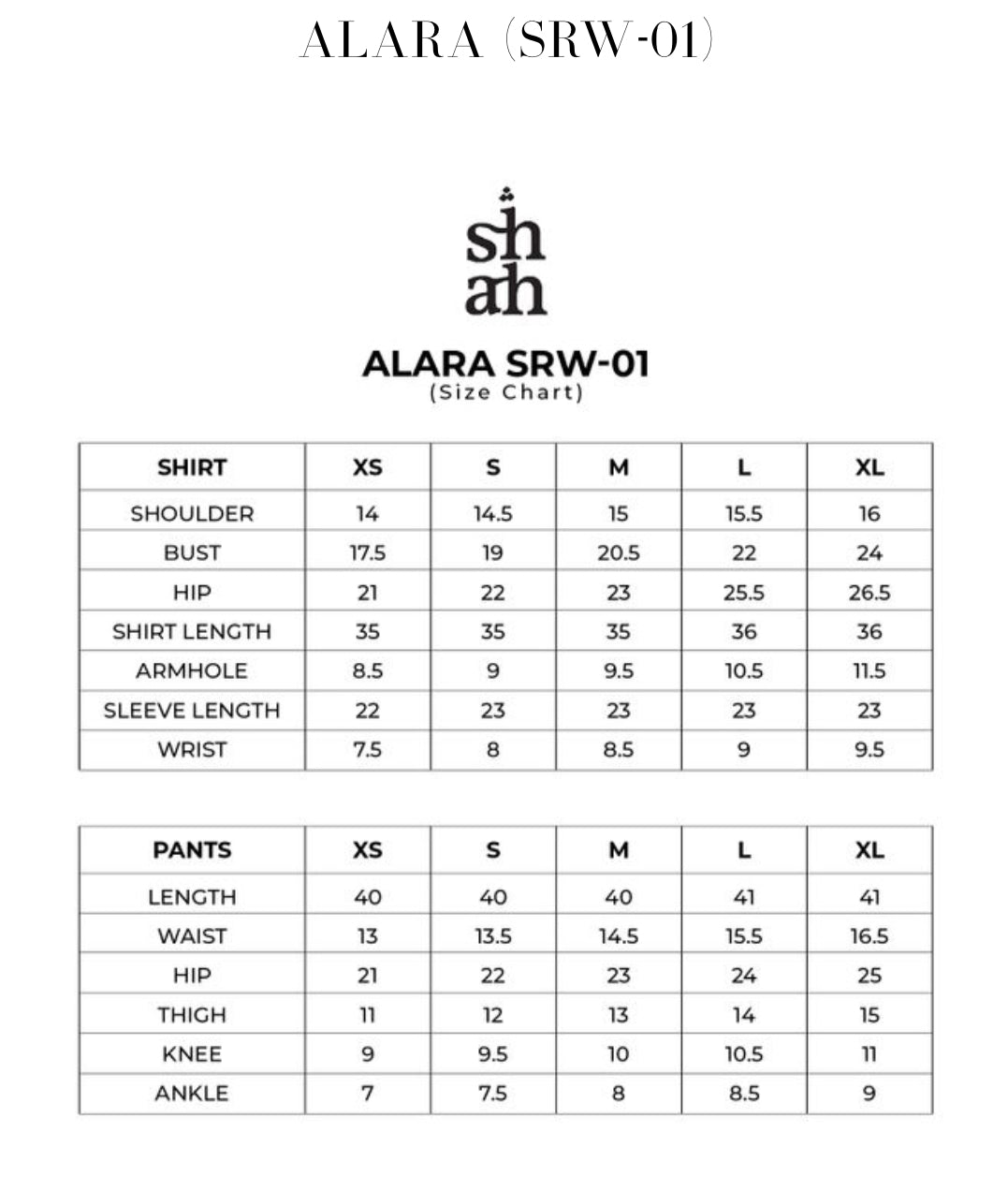 ALARA (SRW-01B)