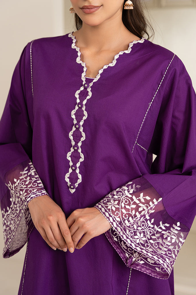 PURPLE HAZE EMBROIDERED SHIRT