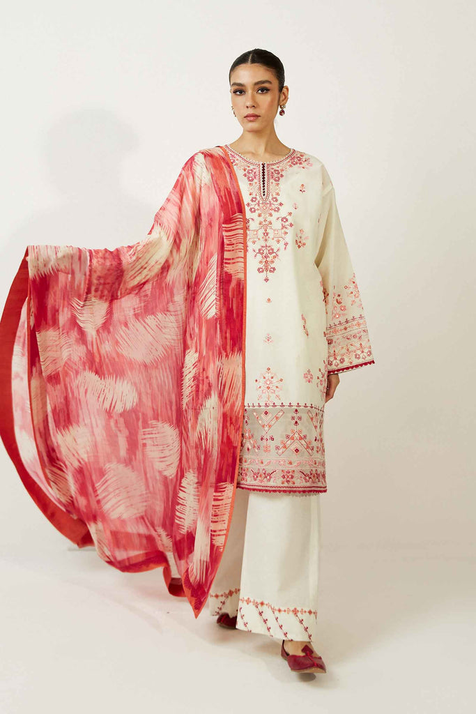 Zara Shahjahan Coco Lawn - ZCE23-7A