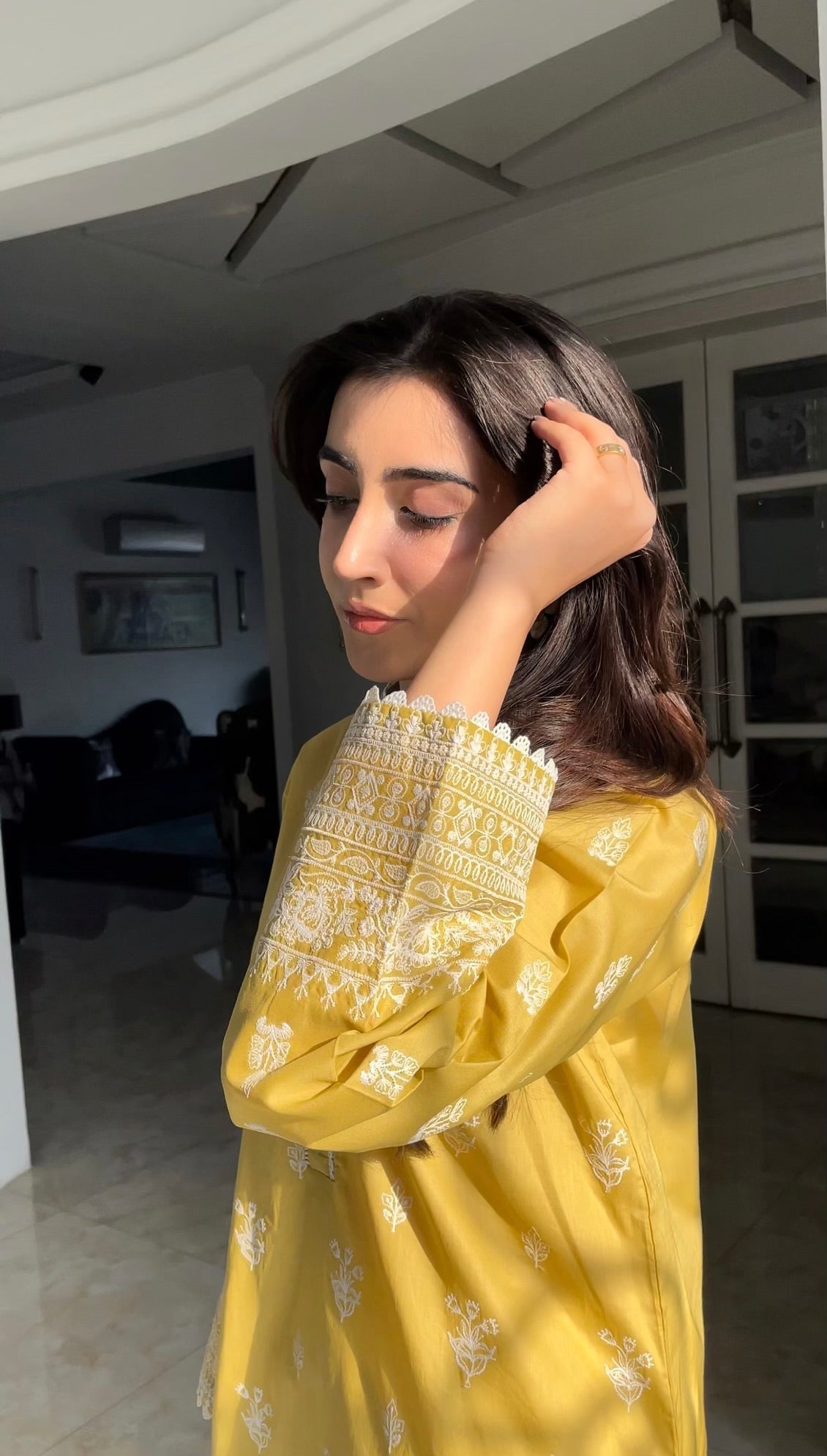 Evocative Kurta - Bumblebee