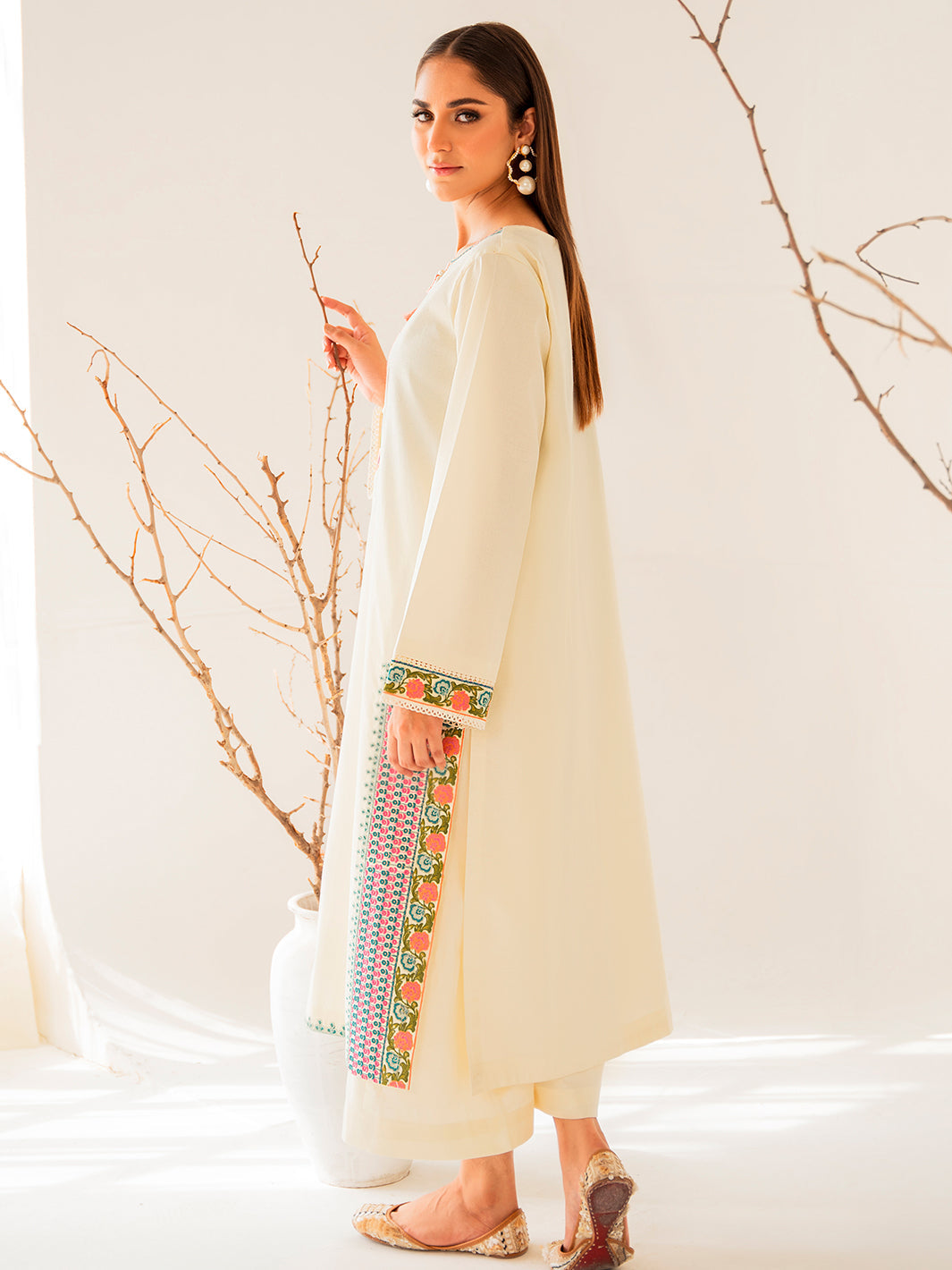 2 PC Stitched - Faiza Faisal