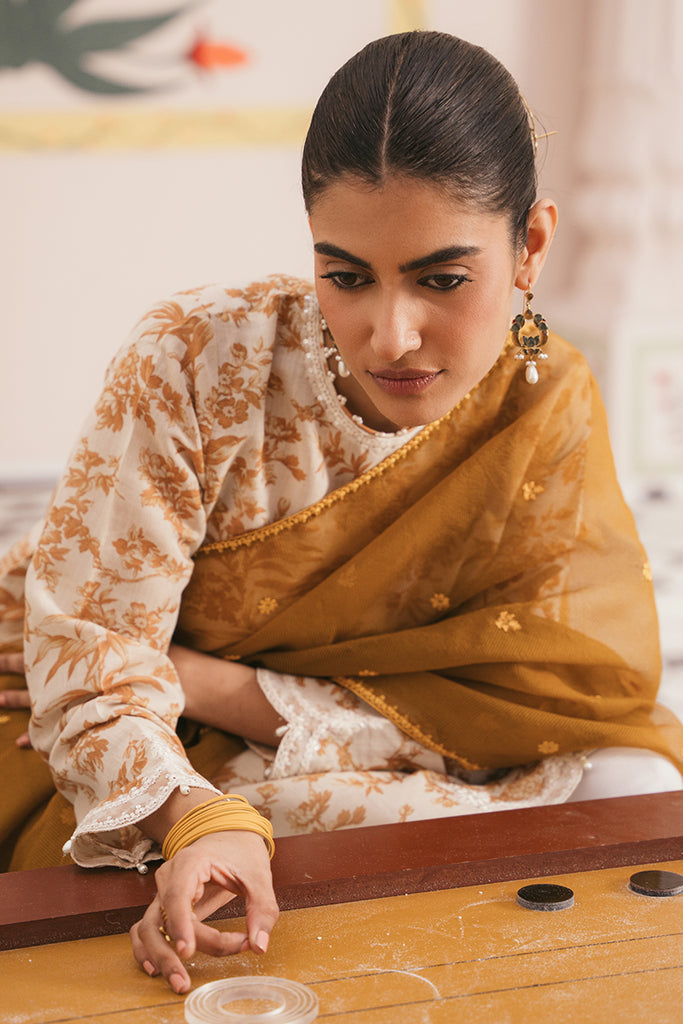 RUSSET ZEAL-2 PIECE (SHIRT AND DUPATTA)