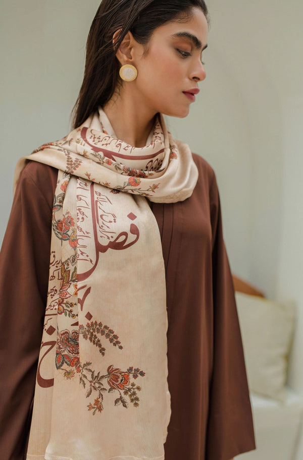 Chaman Scarf - Antique Beige