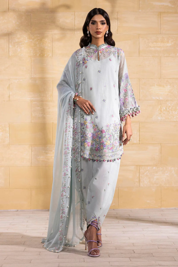 Unstitched 3 Piece Lawn Suit (M251-003B-3CJ)