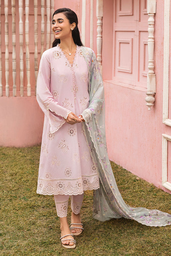 SOFT PETAL-3PC PRINTED LAWN SUIT