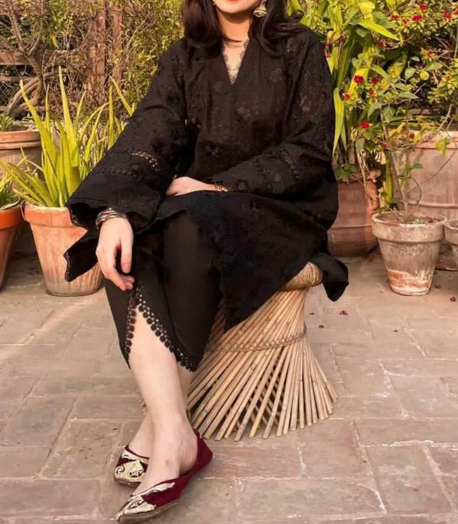 Black Kurta